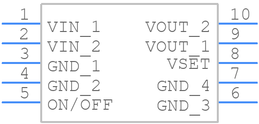 CE-1050-TP - TDK - PCB symbol