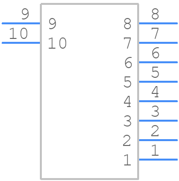 504449-0807 - Molex - PCB symbol