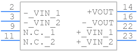 SCW03C-12 - Mean Well - PCB symbol
