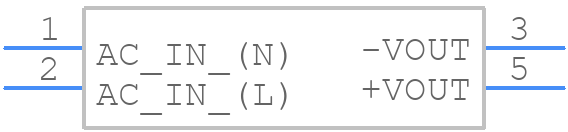 TMG 30115 - Traco Power - PCB symbol