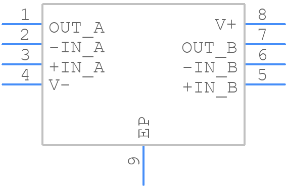 LT6234CDD#TRPBF - Analog Devices - PCB symbol