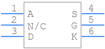 NTLJF4156NT1G - onsemi - PCB symbol