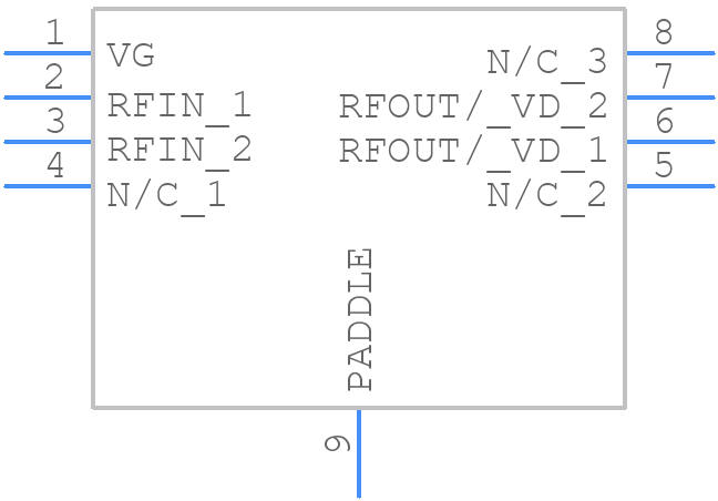 NPA1006 - MACOM - PCB symbol