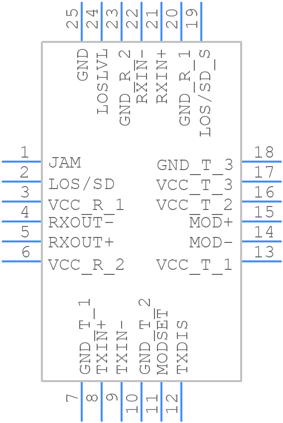 SY88432LMG - Microchip - PCB symbol