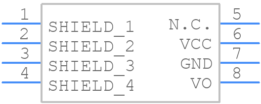 AFBR-2555ARZ - Avago Technologies - PCB symbol