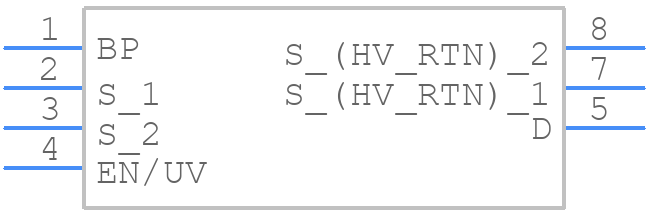 TNY264GN-TL - Power Integrations - PCB symbol