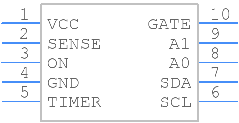 ADM1176-2ARMZ-R7 - Analog Devices - PCB symbol