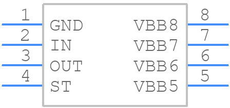 BSP742R - Infineon - PCB symbol