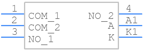 B3J-2100 - OMRON Electronics - PCB symbol