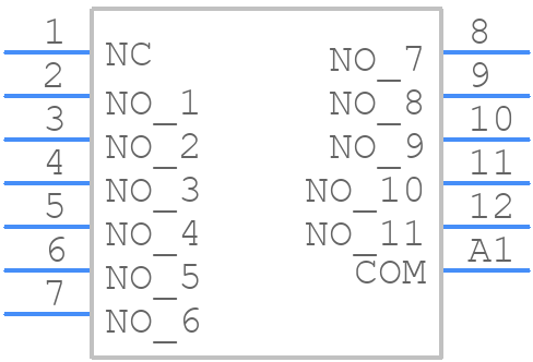 MRA112 - NKK Switches - PCB symbol