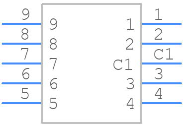 KC1901A - E-Switch - PCB symbol