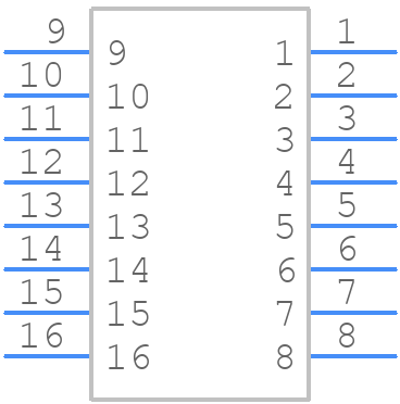 39-29-0163 - Molex - PCB symbol