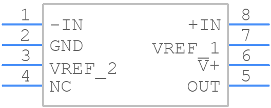AD8205WHRZ-RL - Analog Devices - PCB symbol