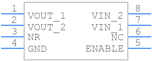 REG101UA-5 - Texas Instruments - PCB symbol