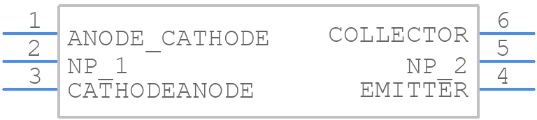 TLP184(SE - Toshiba - PCB symbol