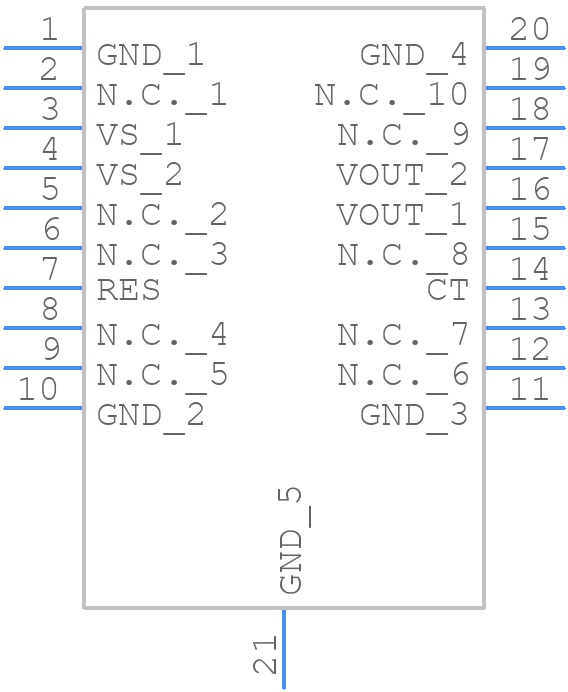 L4925PD - STMicroelectronics - PCB symbol