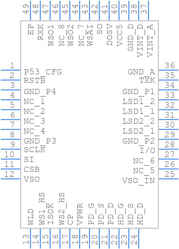 MC33SB0401ES - NXP - PCB symbol