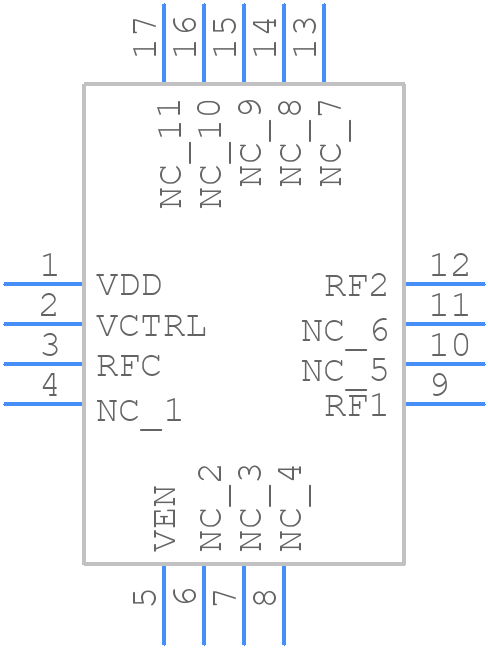 RFSW6124TR13 - Qorvo - PCB symbol