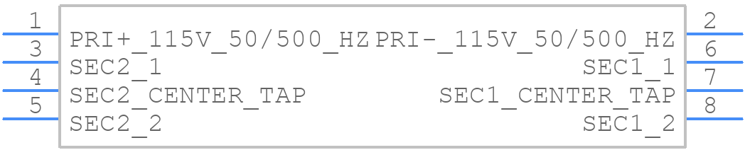 MPC-X-12 - Bel - PCB symbol