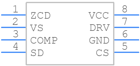 NCL30188BDR2G - onsemi - PCB symbol