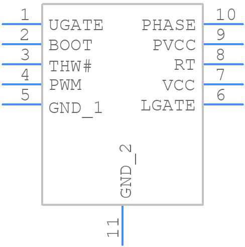 PX3517 - Infineon - PCB symbol