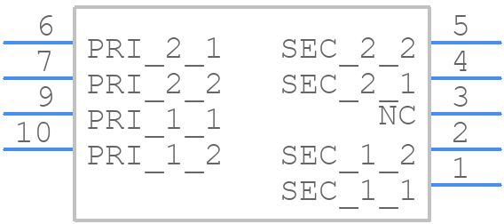 AVB 1.5/2/24 - BLOCK - PCB symbol