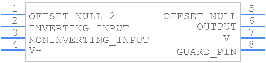 AD549JH - Analog Devices - PCB symbol