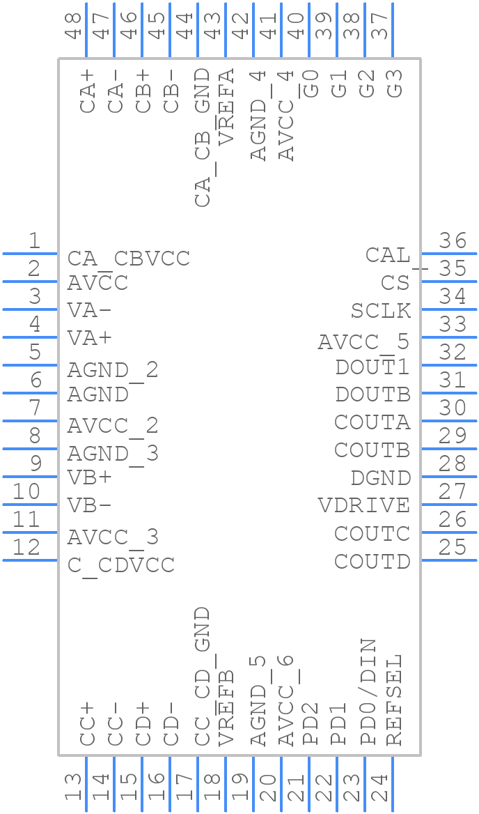AD7262BSTZ - Analog Devices - PCB symbol