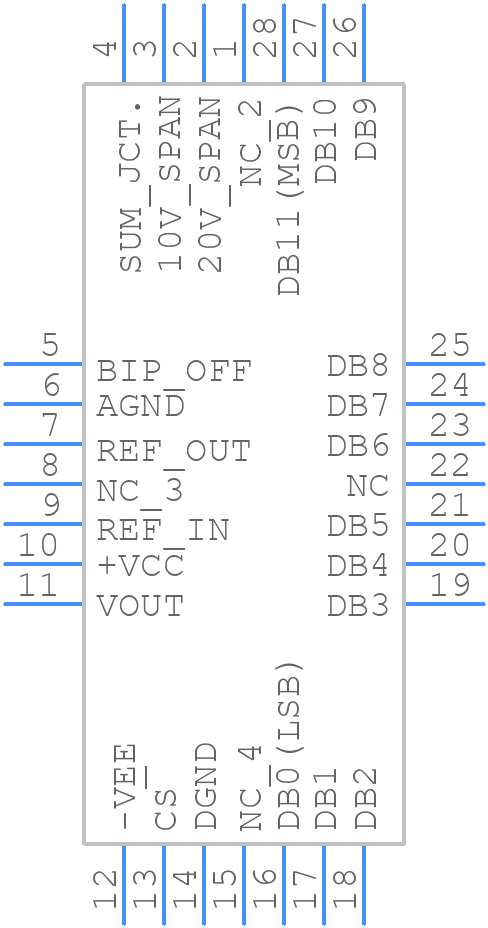 AD767JP - Analog Devices - PCB symbol