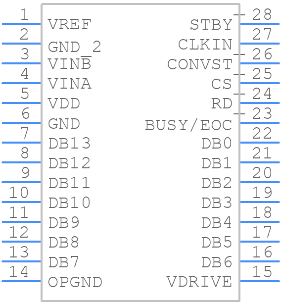 AD7899ARS-1 - Analog Devices - PCB symbol