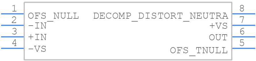 AD797ARZ-REEL7 - Analog Devices - PCB symbol