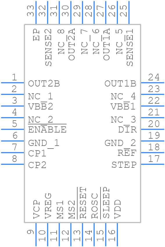 A4984SETTR-T - Allegro Microsystems - PCB symbol