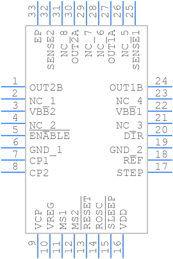 A4985SETTR-T - Allegro Microsystems - PCB symbol