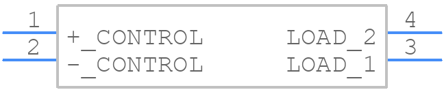 CPC1025NTR - LITTELFUSE - PCB symbol
