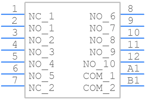 MD06L1NCQD - LITTELFUSE - PCB symbol