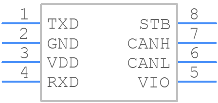 MC33901WEF - NXP - PCB symbol