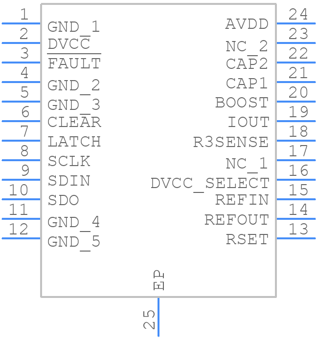 AD5420AREZ-REEL7 - Analog Devices - PCB symbol