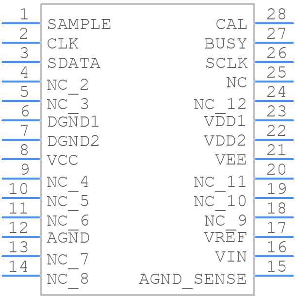 AD677JRZ - Analog Devices - PCB symbol