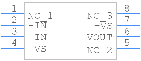 AD8061ARZ-REEL7 - Analog Devices - PCB symbol