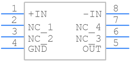 AD8217BRMZ-RL - Analog Devices - PCB symbol