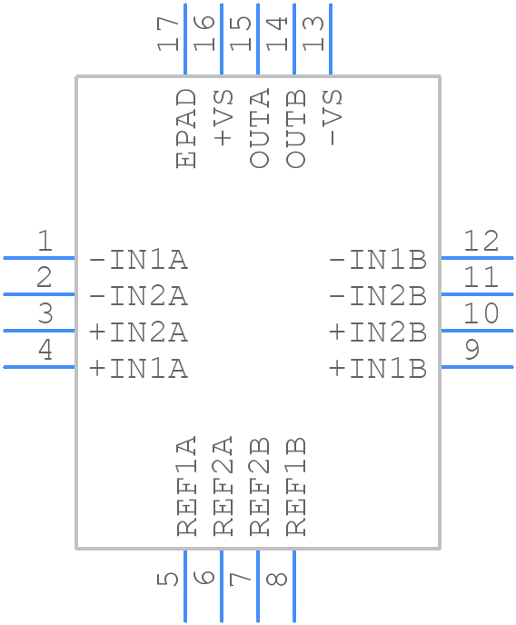AD8270ACPZ-RL - Analog Devices - PCB symbol