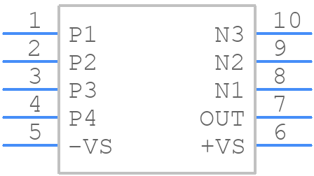 AD8271ARMZ-R7 - Analog Devices - PCB symbol