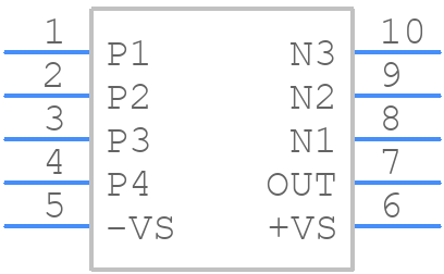 AD8271BRMZ-R7 - Analog Devices - PCB symbol
