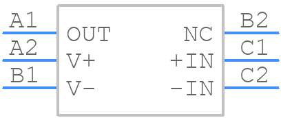 AD8505ACBZ-R7 - Analog Devices - PCB symbol