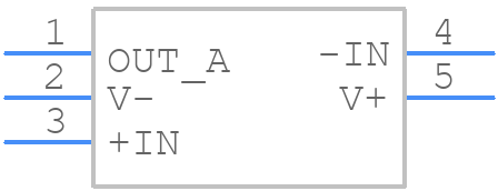 AD8601WARTZ-RL - Analog Devices - PCB symbol