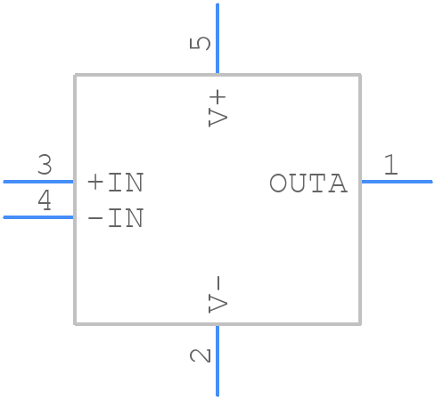 AD8601WDRTZ-REEL - Analog Devices - PCB symbol