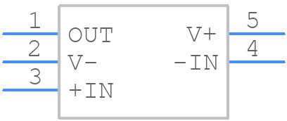 ADA4051-1ARJZ-RL - Analog Devices - PCB symbol