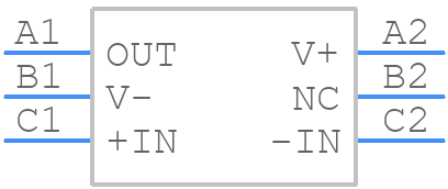 ADA4505-1ACBZ-RL - Analog Devices - PCB symbol