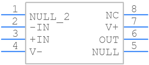 ADA4627-1BRZ-RL - Analog Devices - PCB symbol