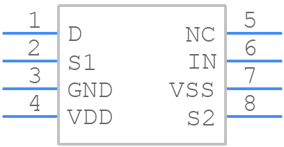 ADG619SRJZ-EP-RL7 - Analog Devices - PCB symbol